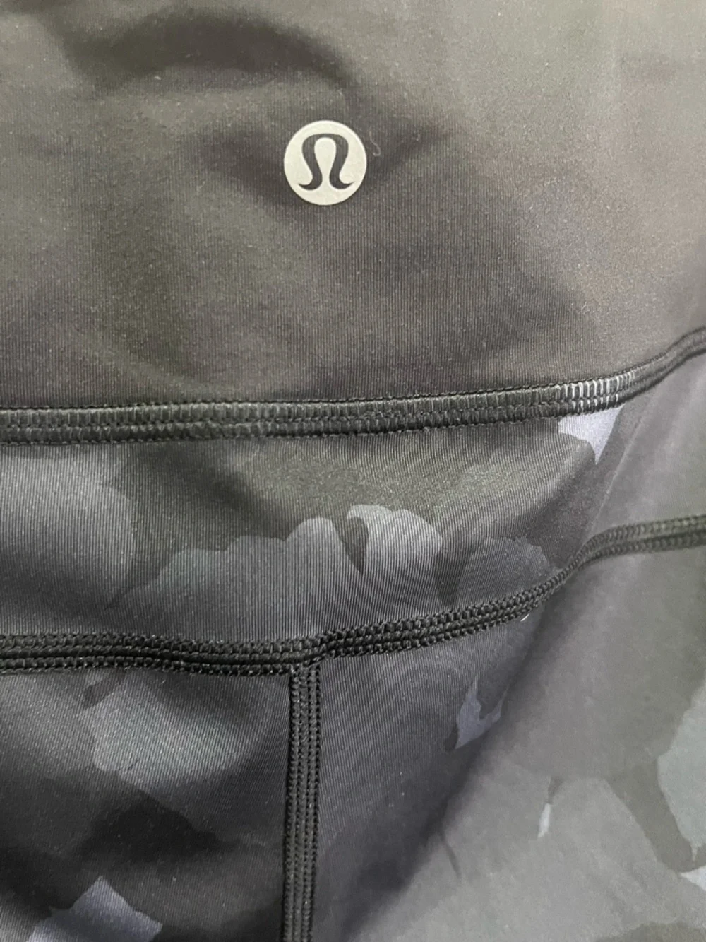 Camo Lululemon Capri Cropped Yoga Leggings Size 12 Camouflage